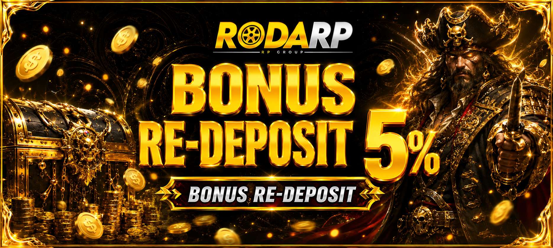 BONUS RE-DEPOSIT 5%